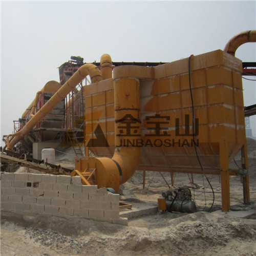 江蘇新沂時產300噸石灰石生產線現場